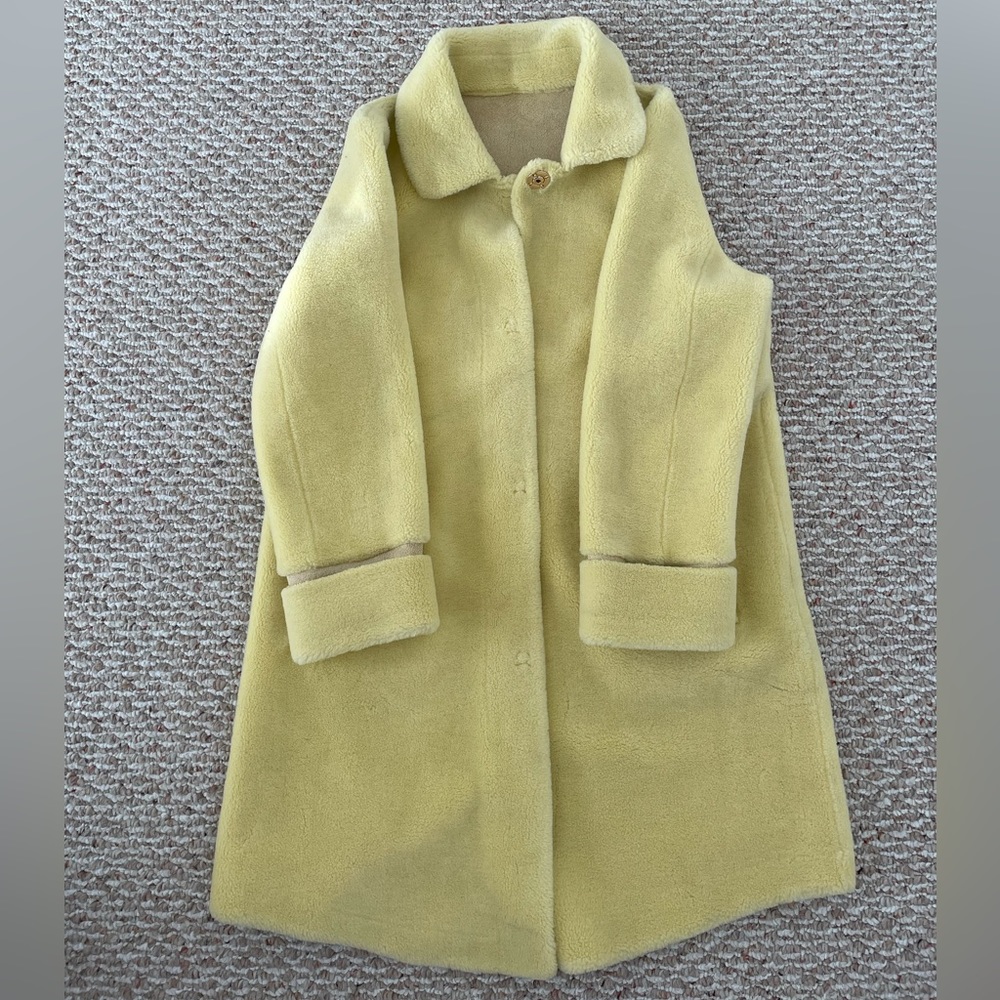 Yellow Teddy Jacket